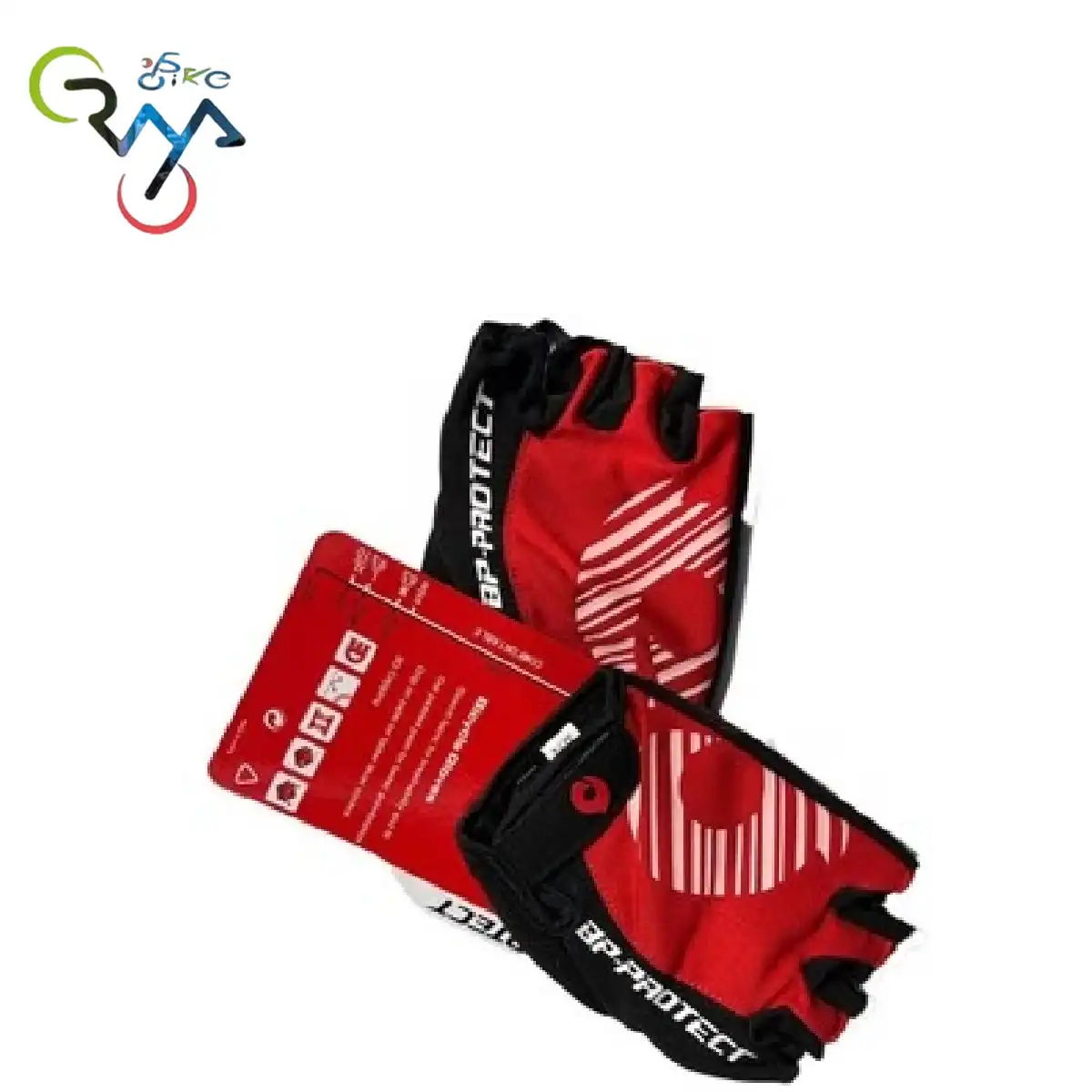 دستکش دوچرخه سواری BP-PROTECT قرمز