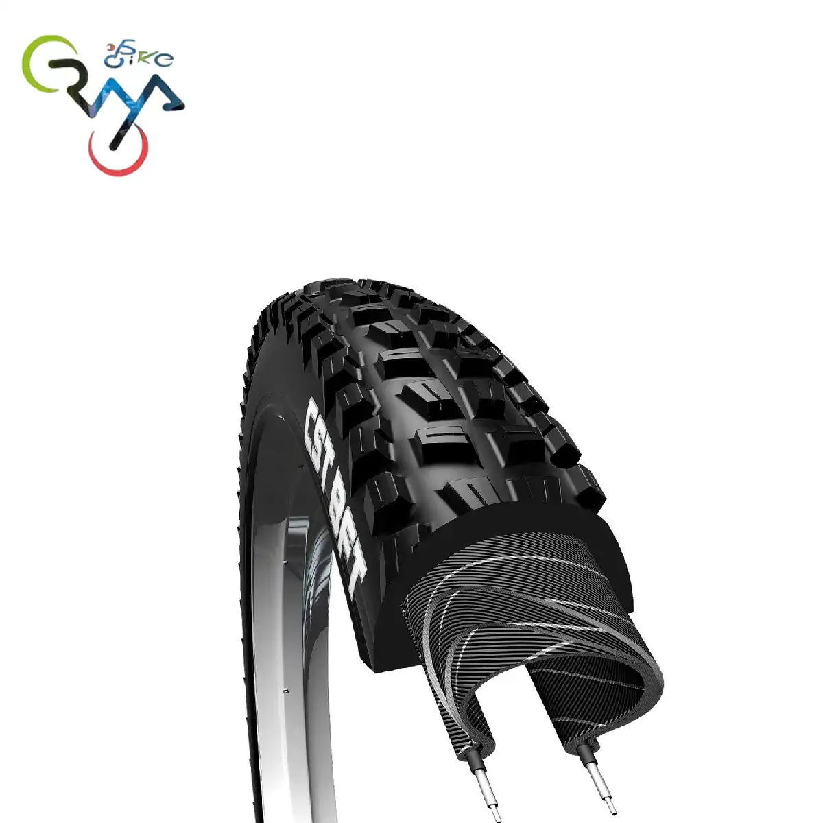 لاستیک دوچرخه گل درشت و پهن سی اس تی cst bft 26*2.40