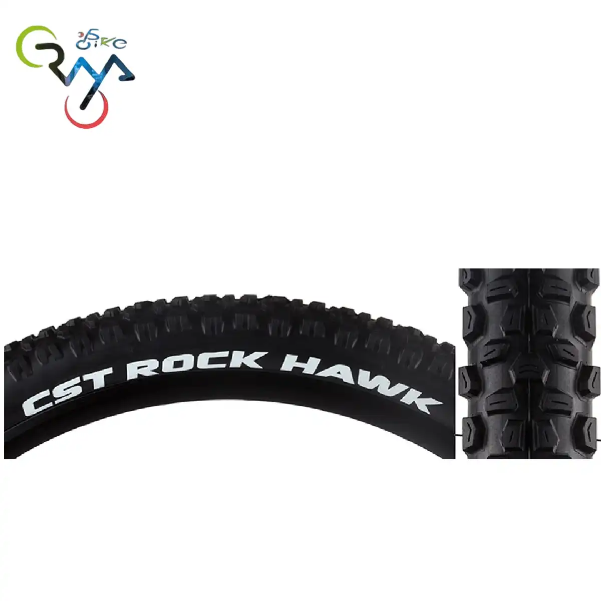 لاستیک دوچرخه سی اس تی مدل CST ROCK HAWK سایز 2.40*27/5