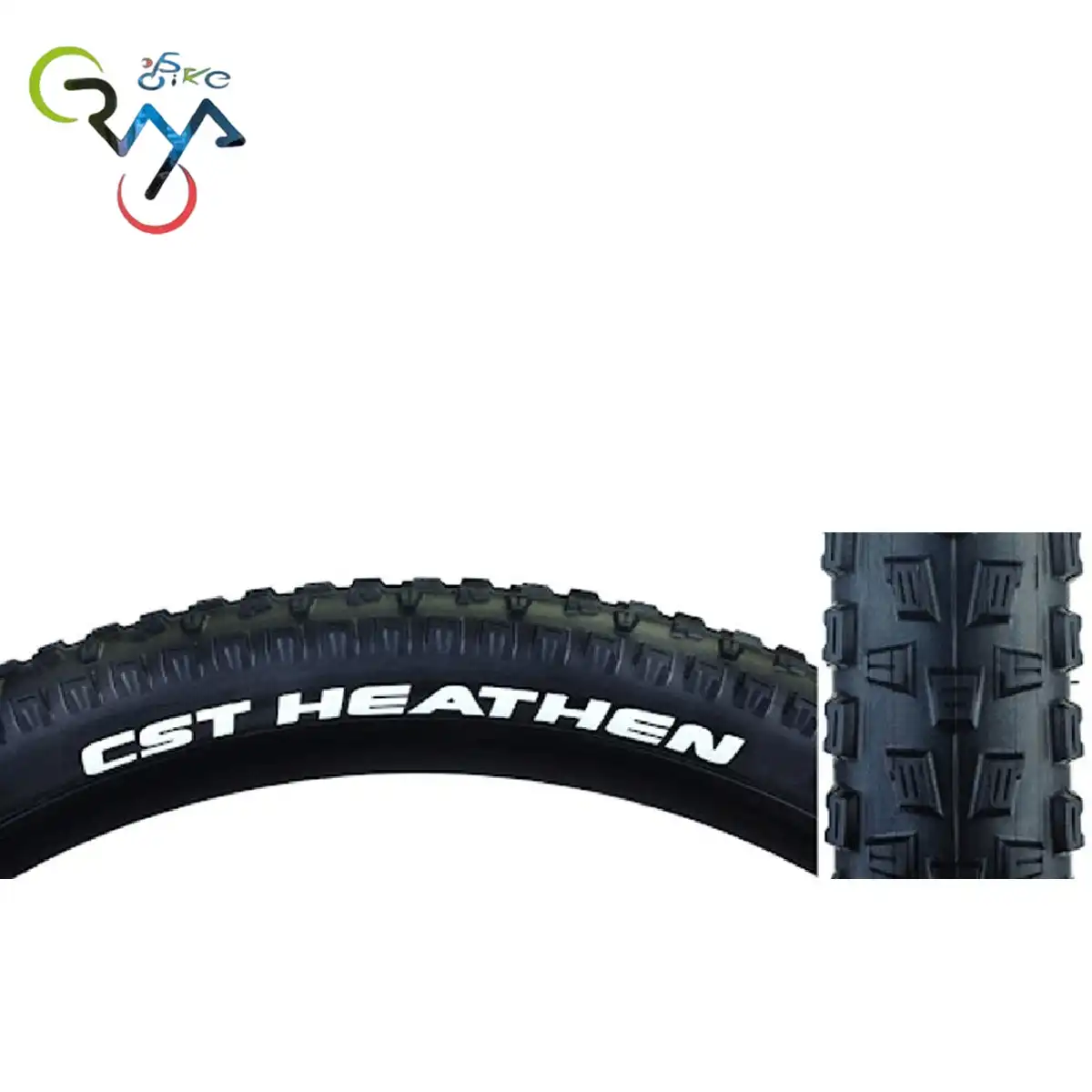 لاستیک دوچرخه سی اس تی CST مدل HEATHEN سایز 2.25*27/5