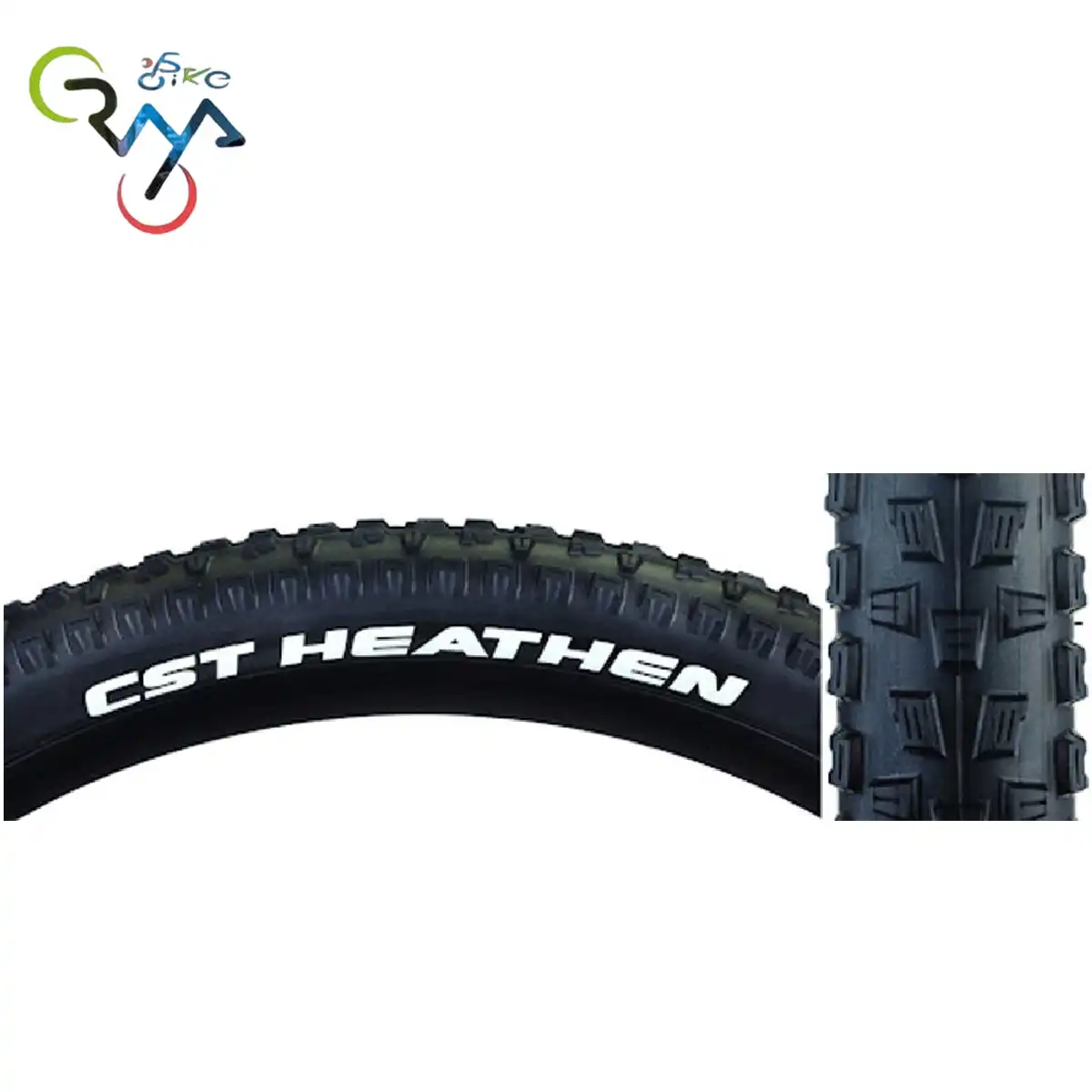لاستیک دوچرخه سی اس تی CST مدل HEATHEN سایز 26X2.25