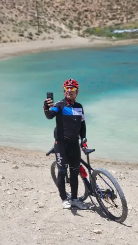 دوچرخه سواری درطبیعت سمیرم